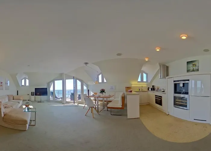 Inselblume 23 - Mit 2 Balkonen Und Meerblick Vakantiehuis